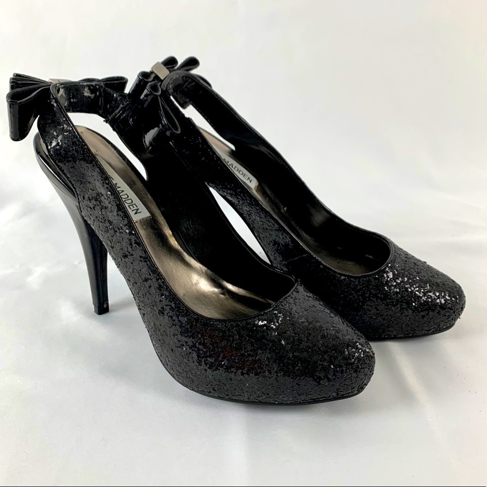 Steve Madden Sequined High Heels